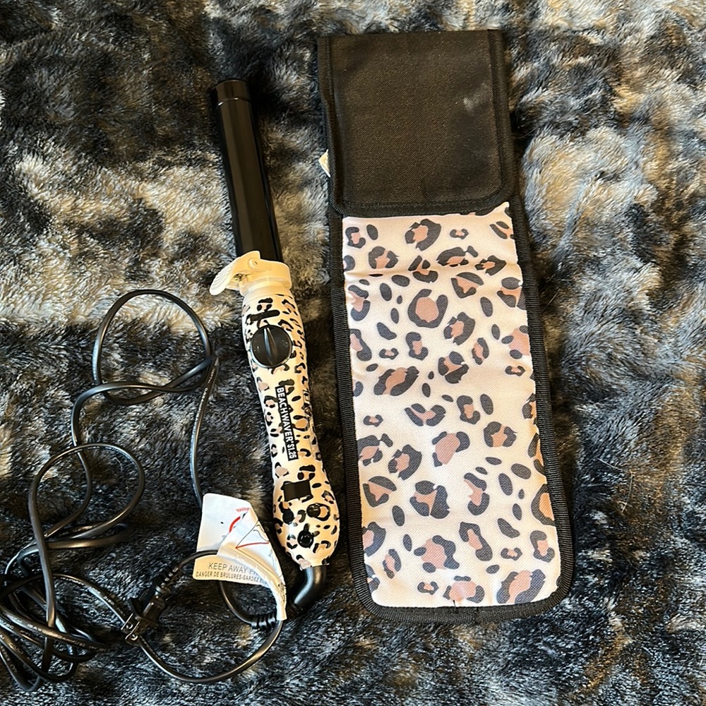 The Beachwaver Co. Leopard Print Hair Tool